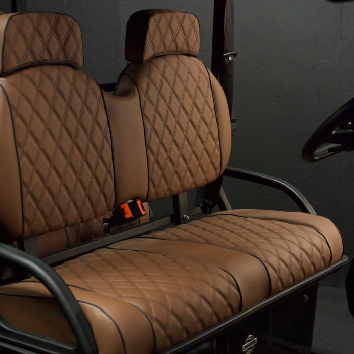 EA4F -  Black Body, Brown Seats, Black Seat Stitching - Image 3
