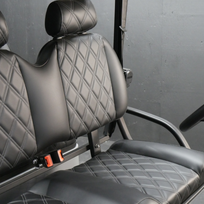 EA6R - Grey Body, Black Seats, Grey Seat Stitching - Image 3