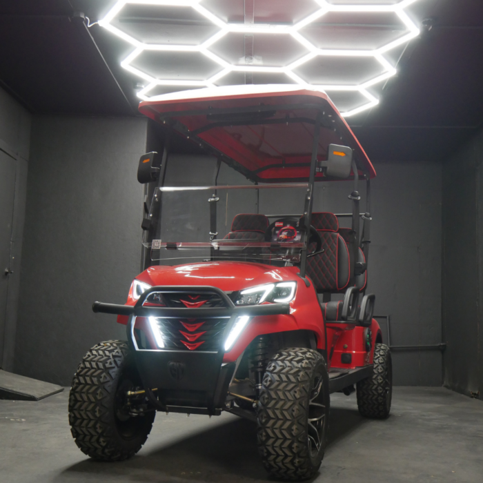 EA4F -  Red Body, Black Seats, Red Seat Stitching - Image 2