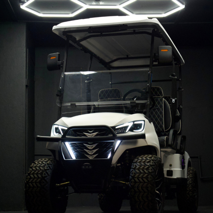 EA4F -  White Body, Black Seats, White Seat Stitching - Image 2
