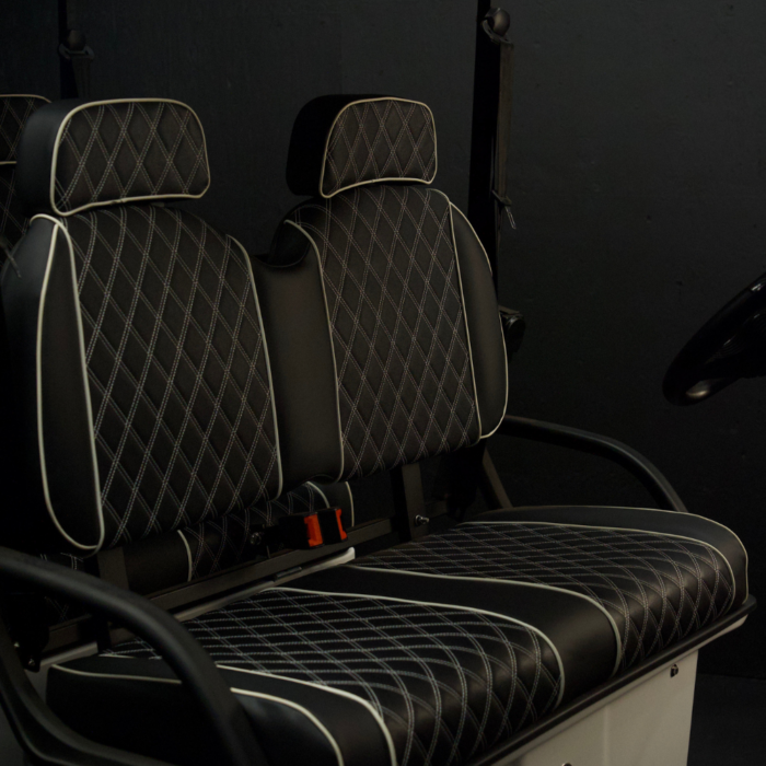 EA4F -  White Body, Black Seats, White Seat Stitching - Image 3