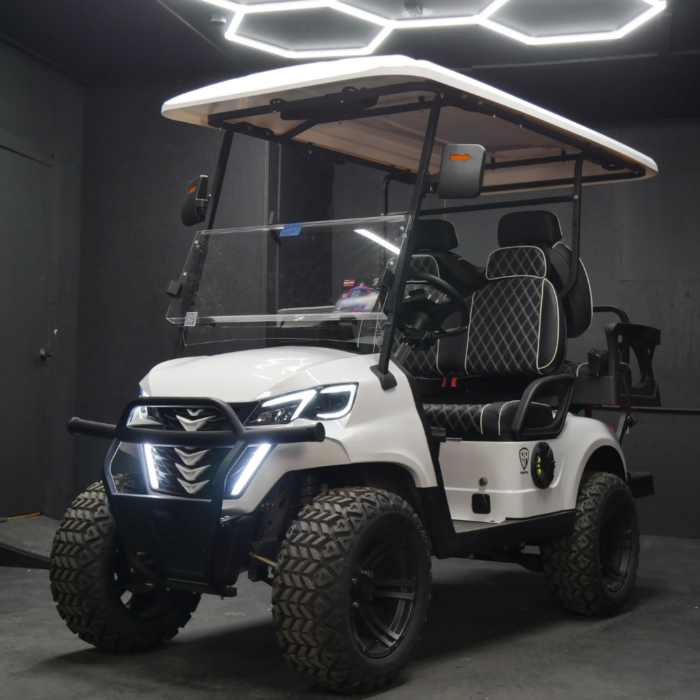 EA4R -  White Body, Black Seats, White Seat Stitching