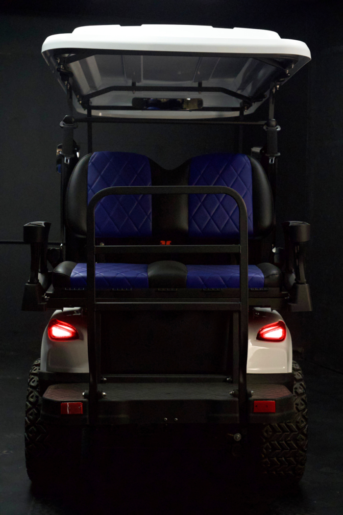 EA4R -  White Body, Black/Blue Seats, Black Seat Stitching - Image 4