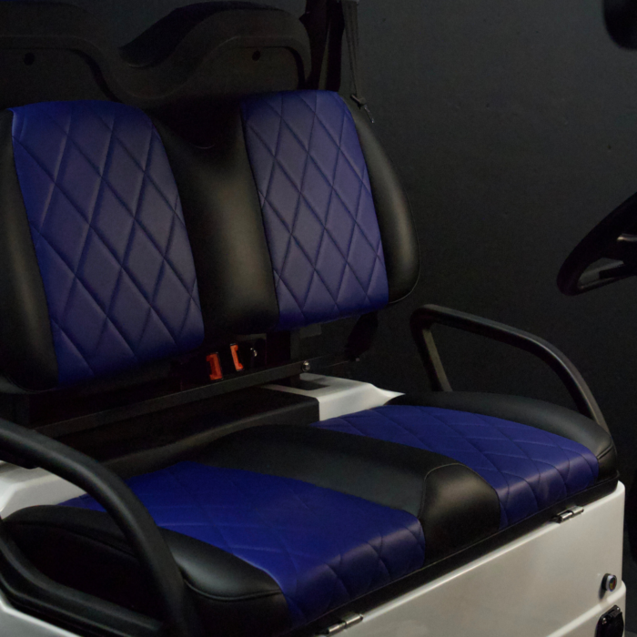 EA4R -  White Body, Black/Blue Seats, Black Seat Stitching - Image 3