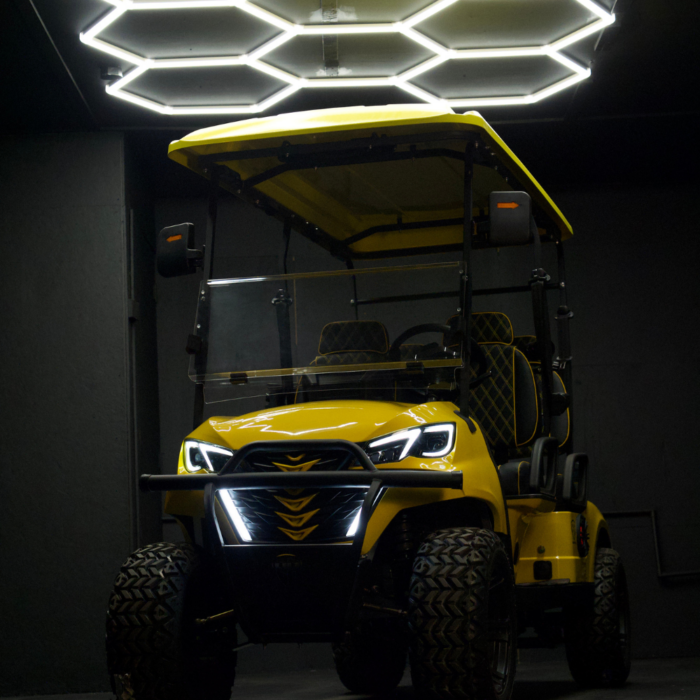 EA4F -  Yellow Body, Black Seats, Yellow Seat Stitching - Image 2
